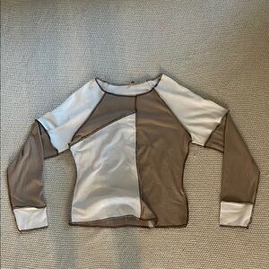 Colorblock Long Sleeve Top